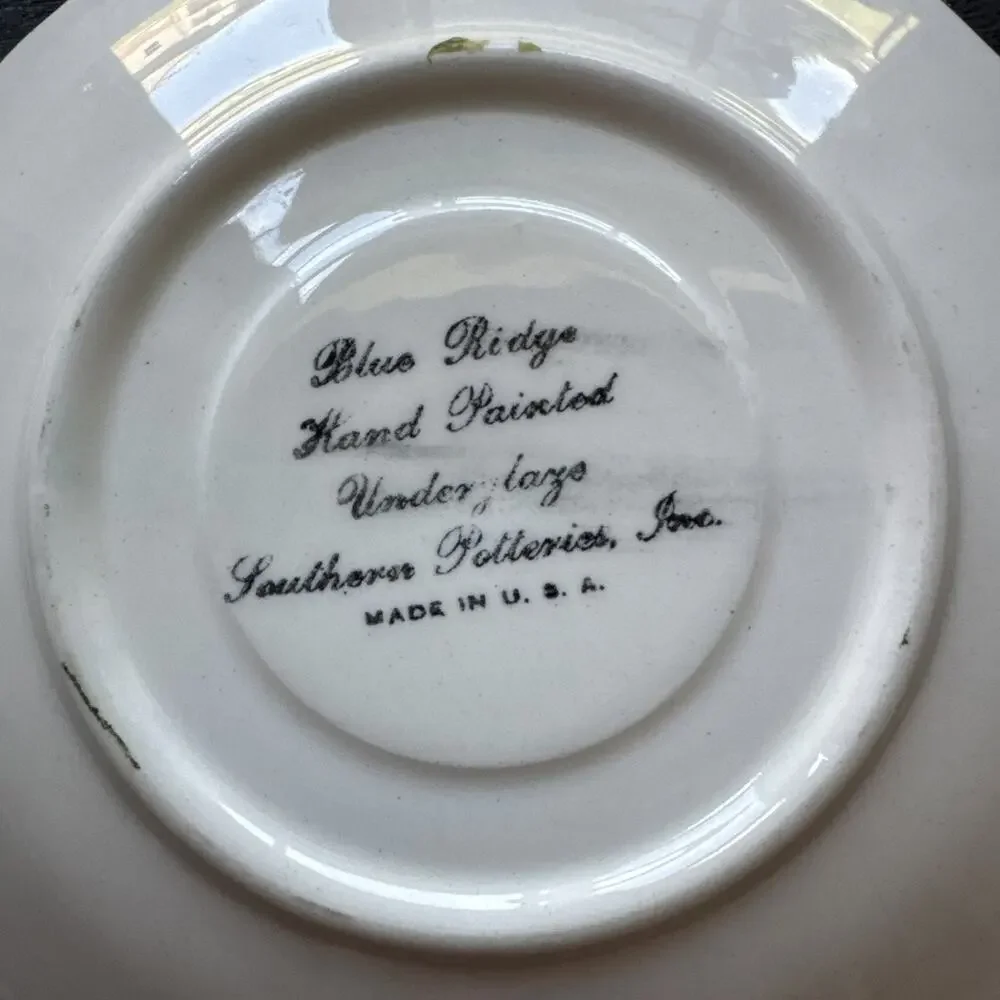 Vintage Blue Ridge Southern Pottery 